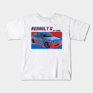 Renault 5 GT Turbo Kids T-Shirt